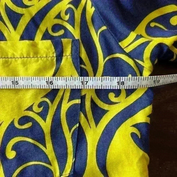 COPY Manuhealii Top Boys Large Button Down Collared Hawaiian Vintage Shirt Aloha - Picture 5 of 5